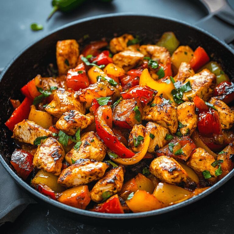 Chicken Skillet with Bell Peppers