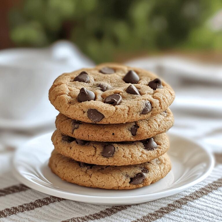 Almond Flour Chocolate Chip Cookies