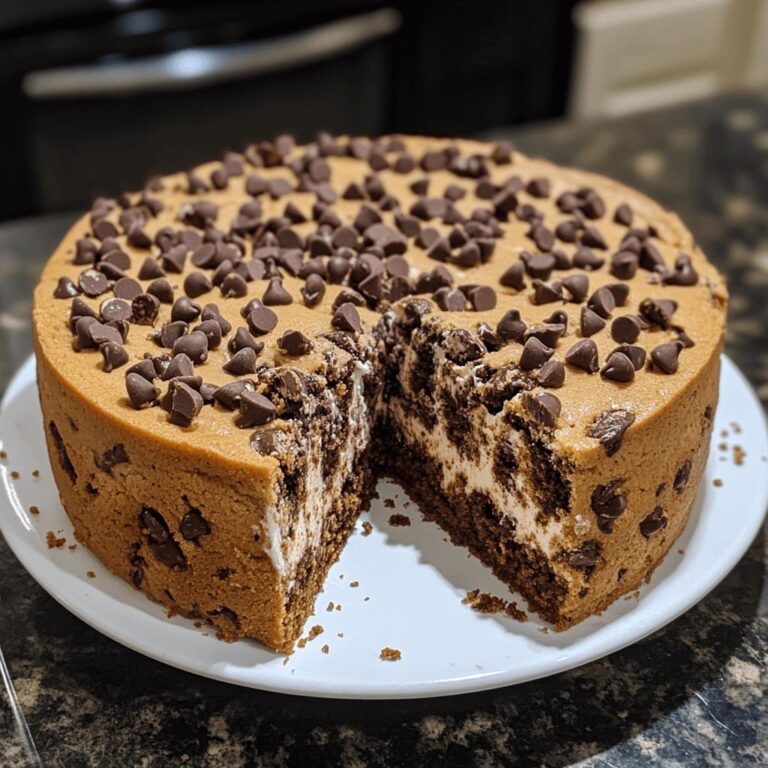 Chocolate Chip Cookie Cake