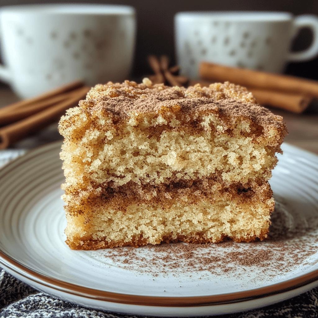 Cinnamon Coffee Cake