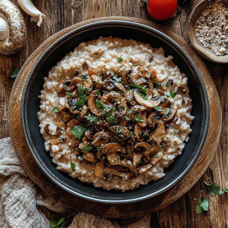 Creamy Mushroom Risotto