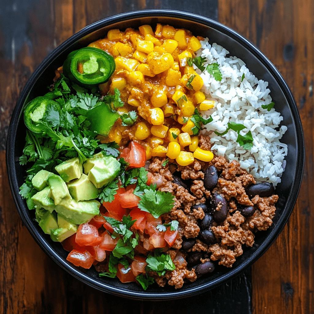 Easy Burrito Bowls