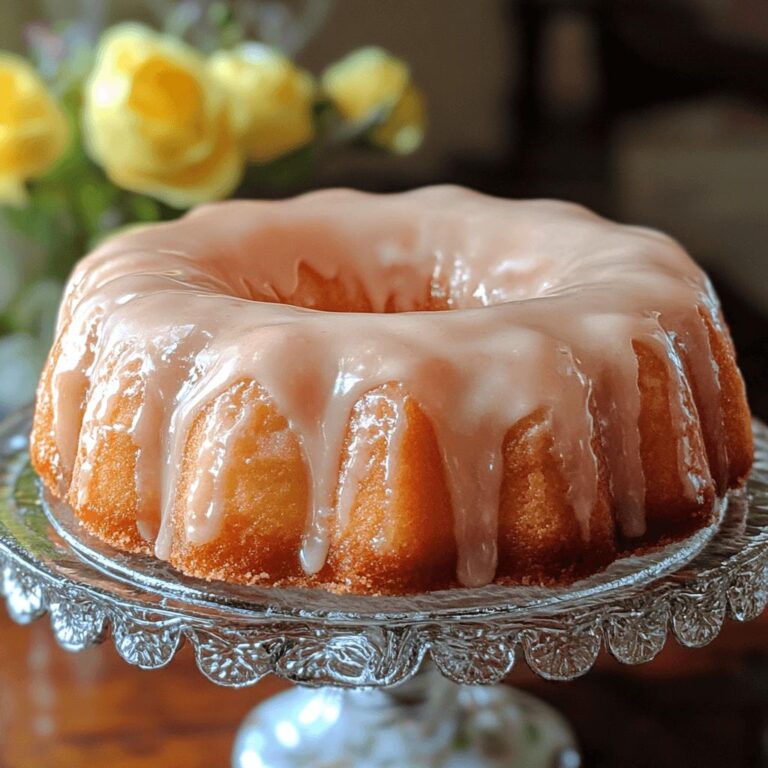 Glazed Buttermilk Donut Cake