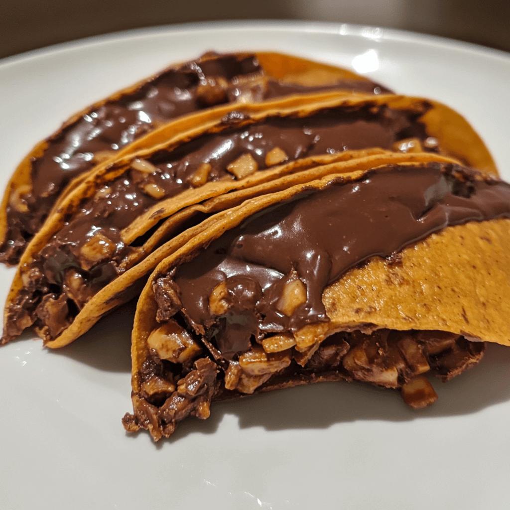 Homemade Choco Tacos