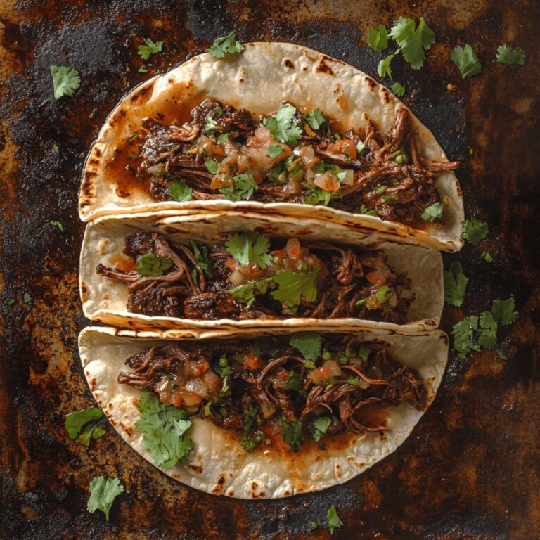Honey Chipotle Shredded Beef Tacos