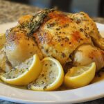 Lemon Garlic Roasted Chicken