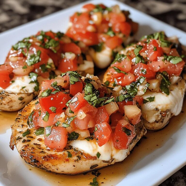 Mozzarella Bruschetta Chicken