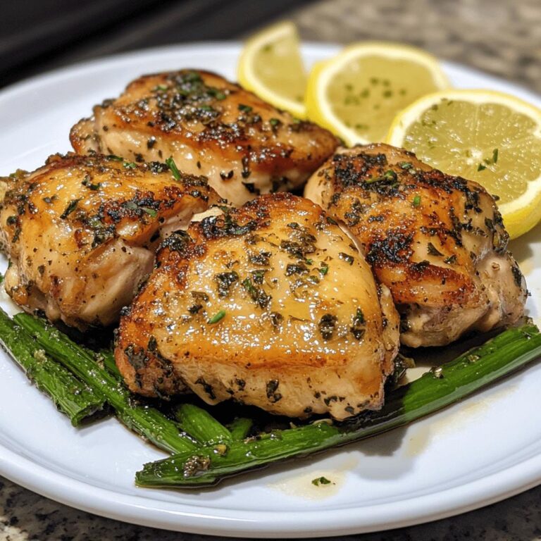 One-Pan Garlic Butter Chicken Thighs