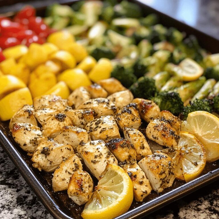 Sheet Pan Lemon Herb Chicken and Veggies