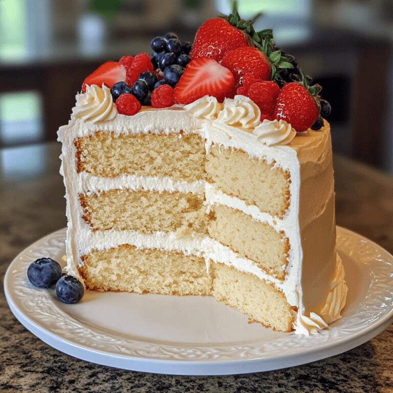 Simply Perfect Vanilla Cake
