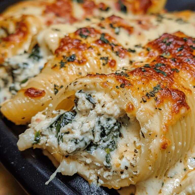 Stuffed Shells with Spinach and Ricotta