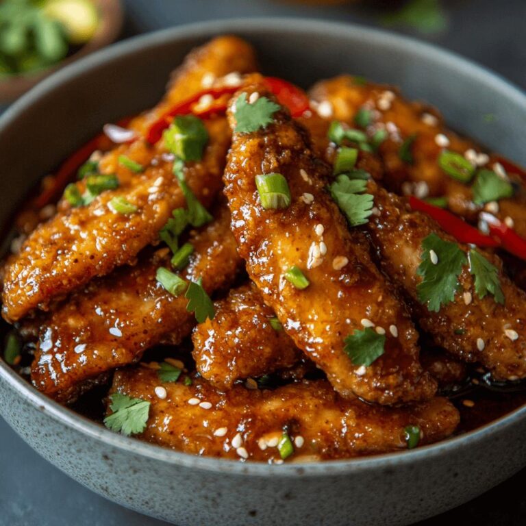 Thai Sticky Chicken Fingers