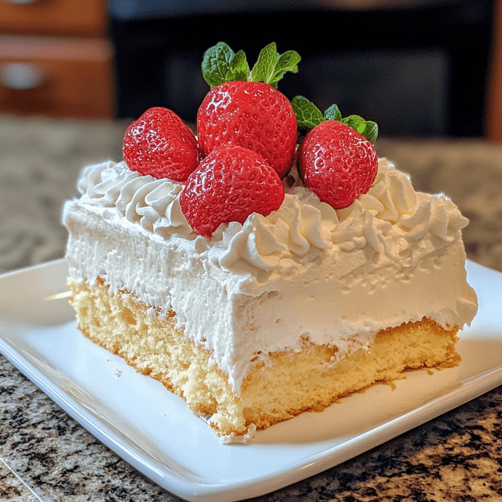 Tres Leches Cake