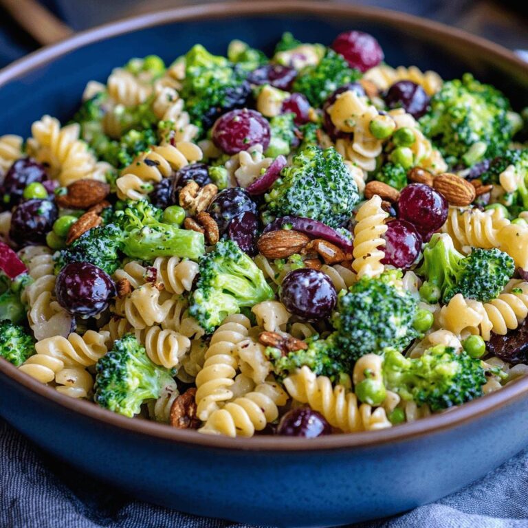 Broccoli Grape & Pasta Salad