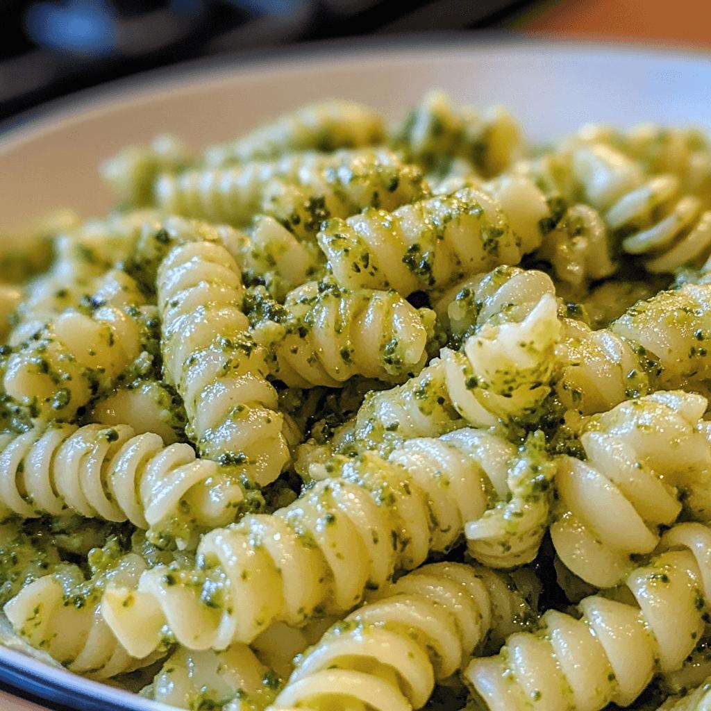 Broccoli Pesto Pasta