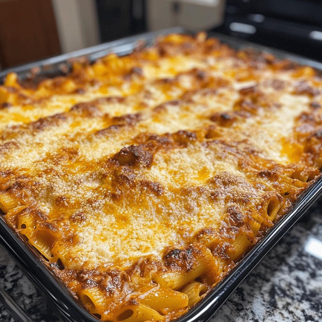 Cheesy Baked Ziti