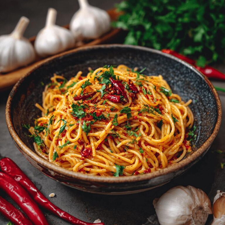 Chili Garlic Spaghetti