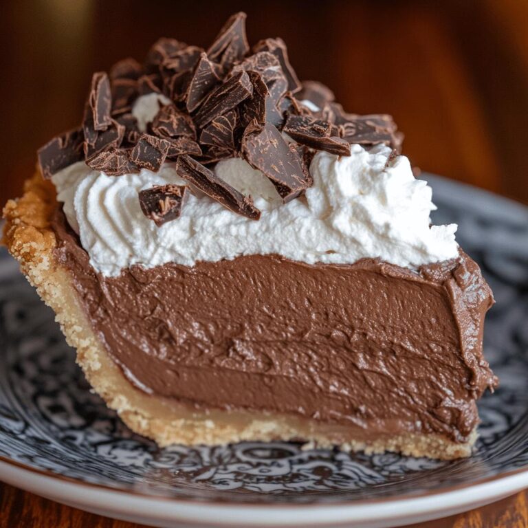 Chocolate French Silk Pie