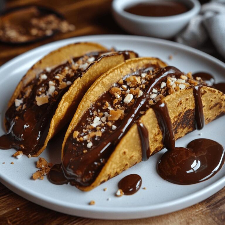 Homemade Choco Tacos