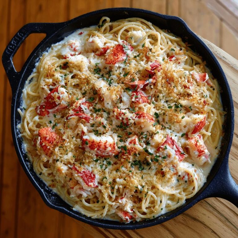 Lobster Mac and Cheese Spaghetti