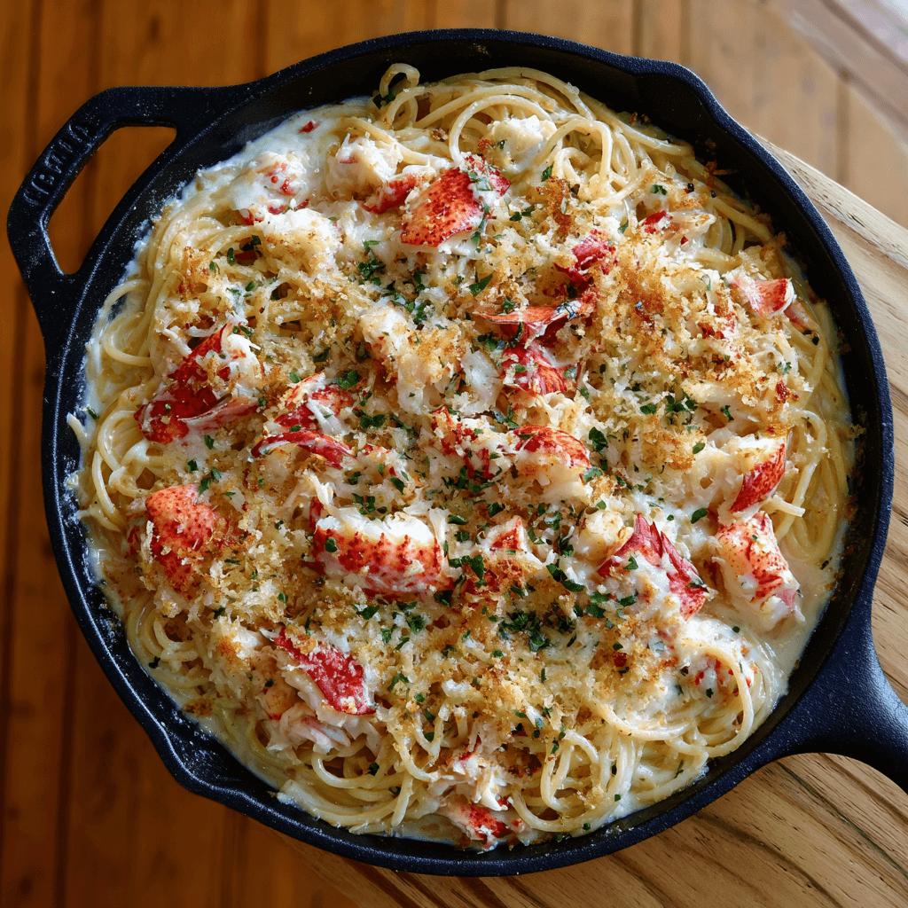 Lobster Mac and Cheese Spaghetti