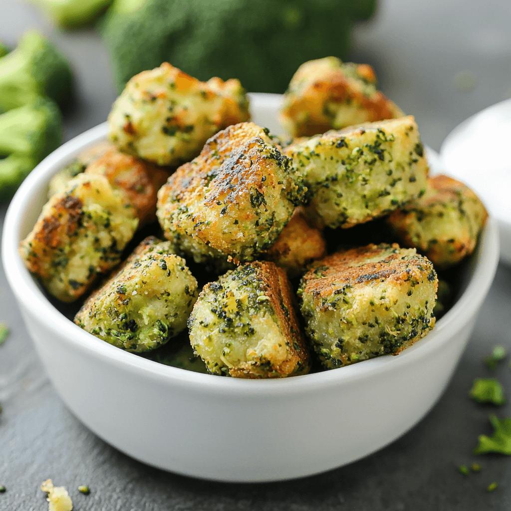 Low-Carb Broccoli Tots