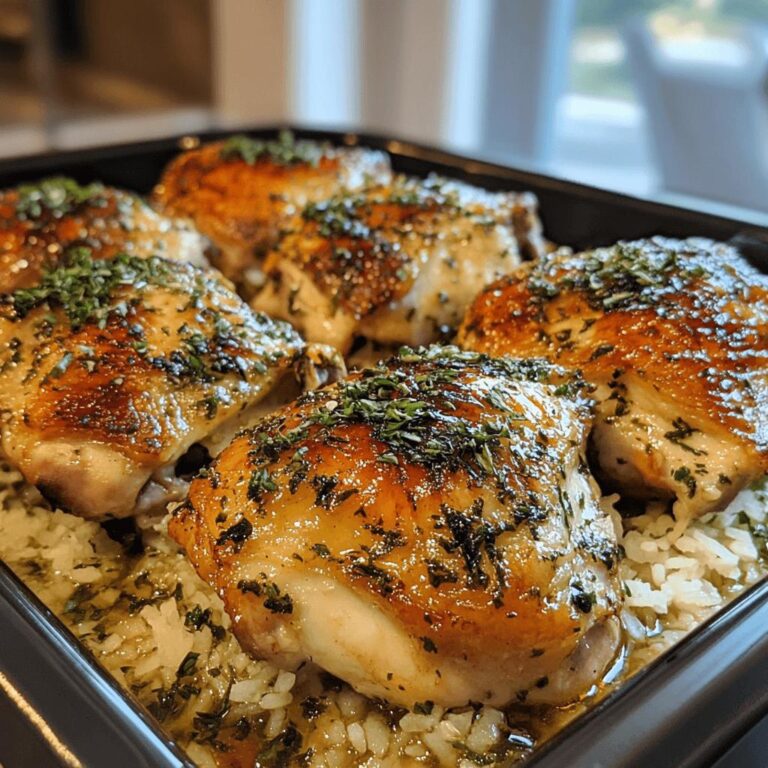 One-Pan Garlic Butter Chicken Thighs