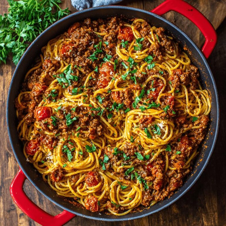 One-Pot Spaghetti Bolognese