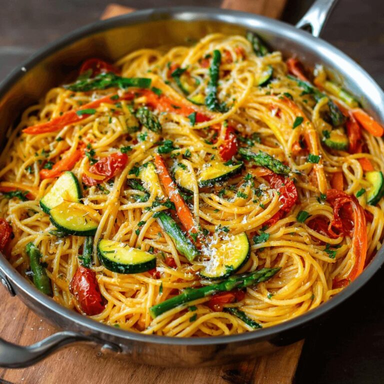 One-Pot Spaghetti Primavera