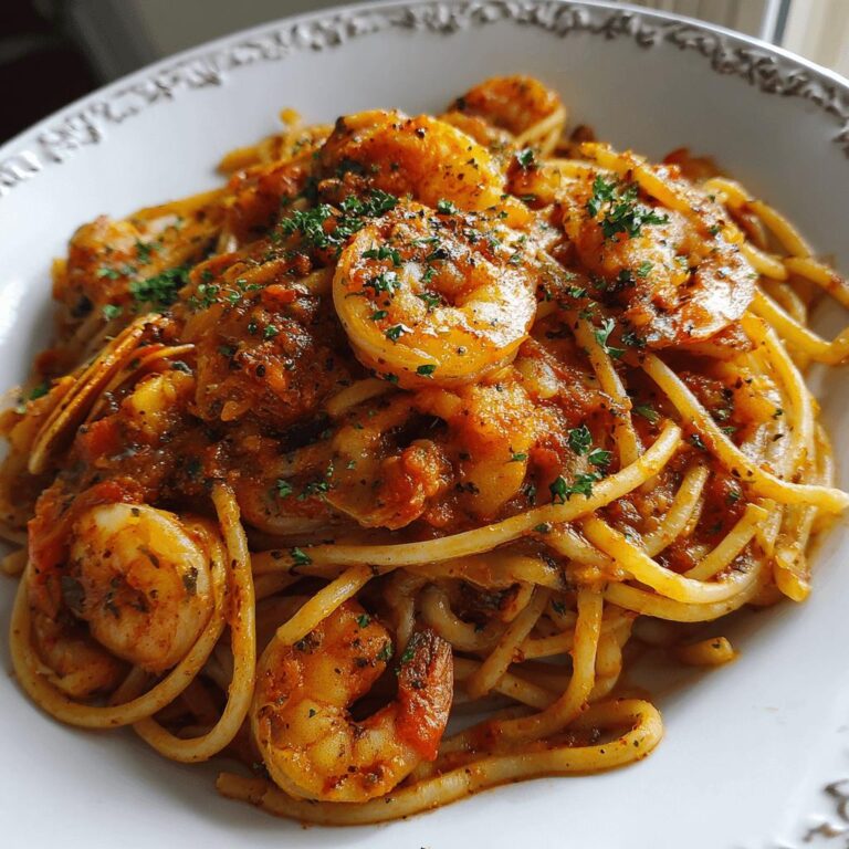 Seafood Marinara Spaghetti