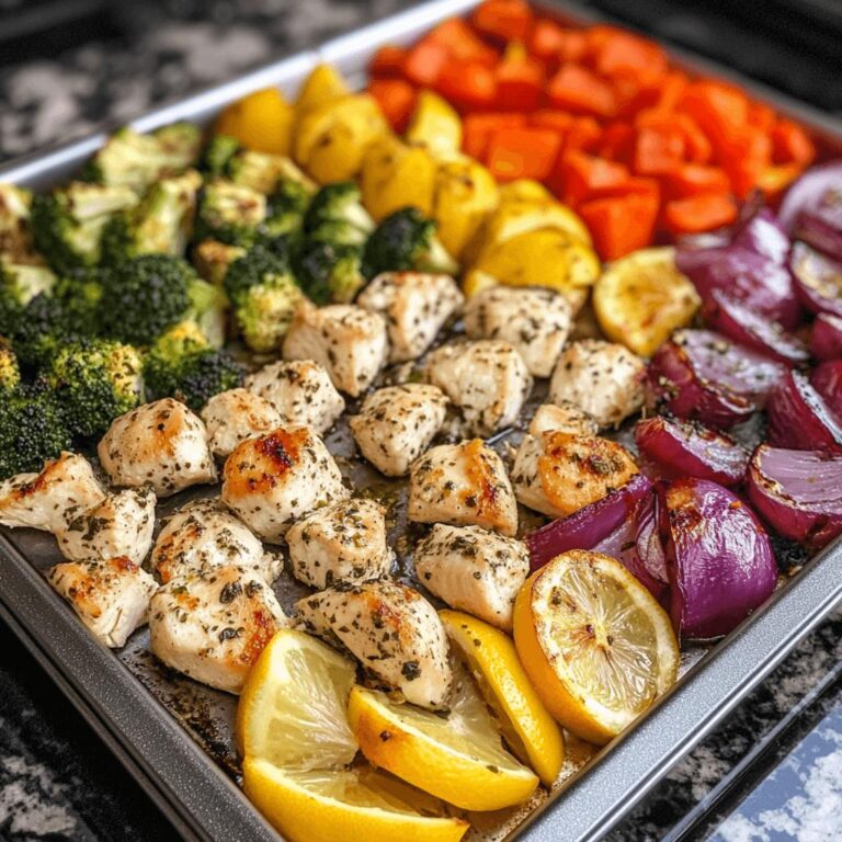 Sheet Pan Lemon Herb Chicken and Veggies