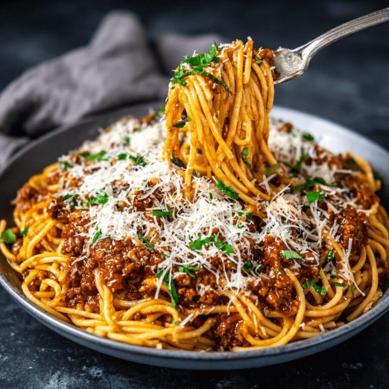 Slow Cooker Spaghetti Bolognese