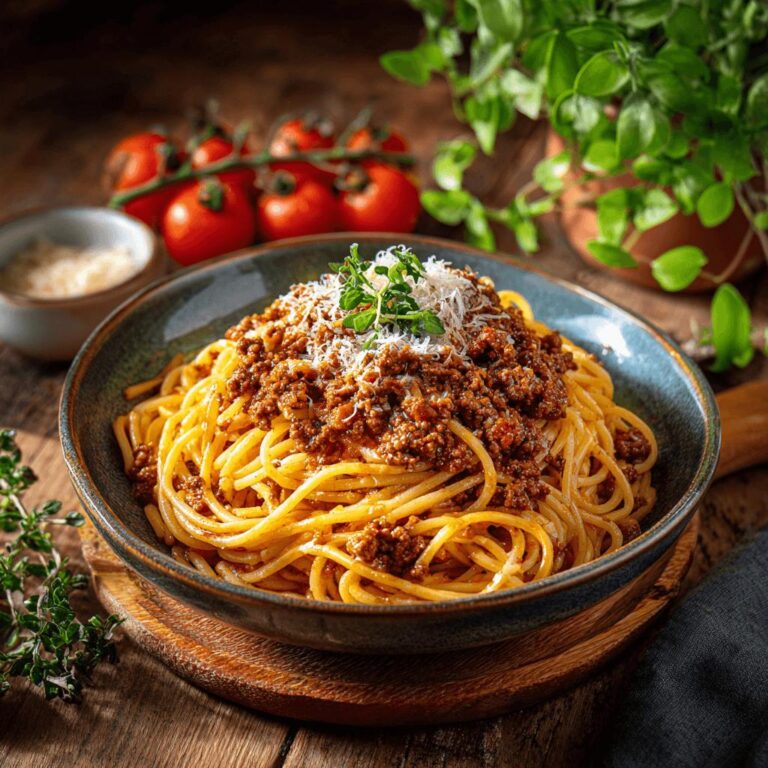 Spaghetti Bolognese (Italian Classic)