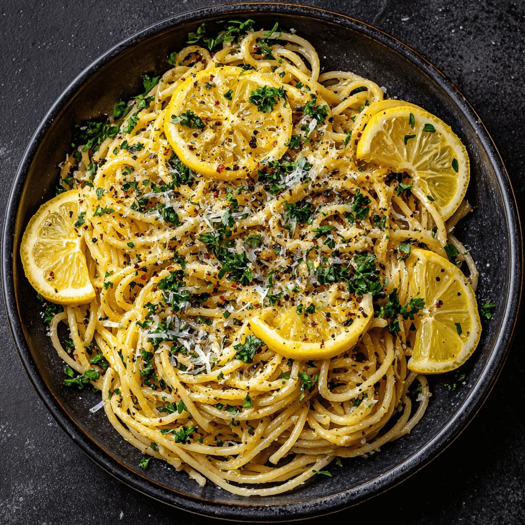 Spaghetti al Limone (Lemon Butter Pasta)