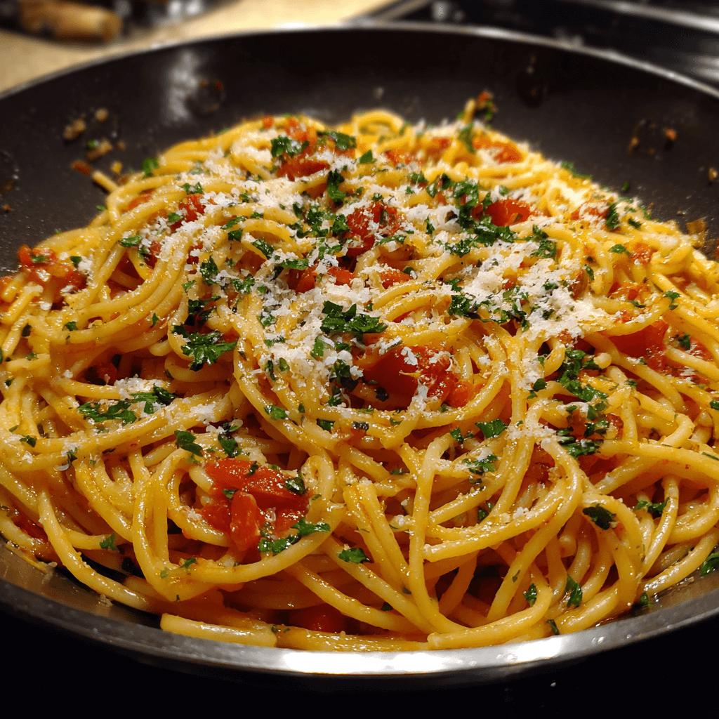 Spaghetti alla Carrettiera (Sicilian Style)