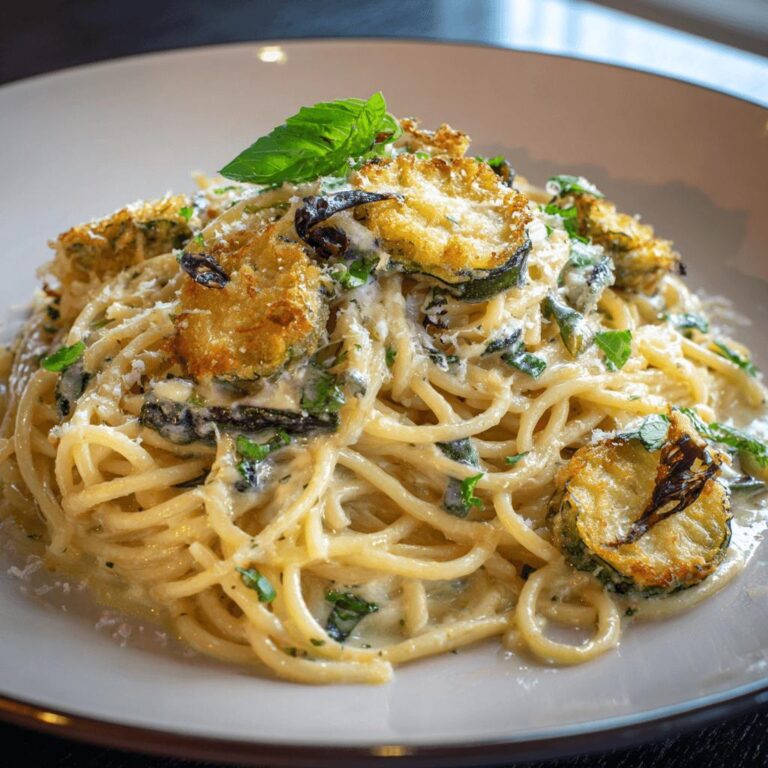 Spaghetti alla Nerano (with Fried Zucchini)
