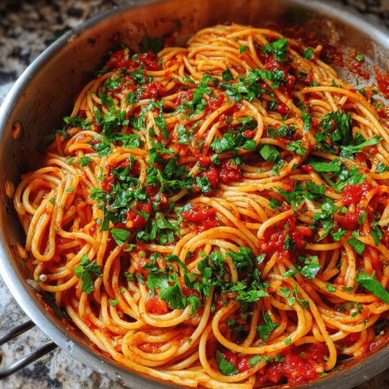 Spicy Arrabbiata Spaghetti