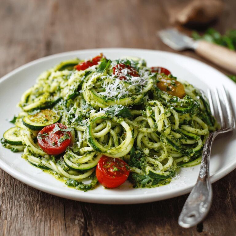 Zucchini Noodles with Pesto