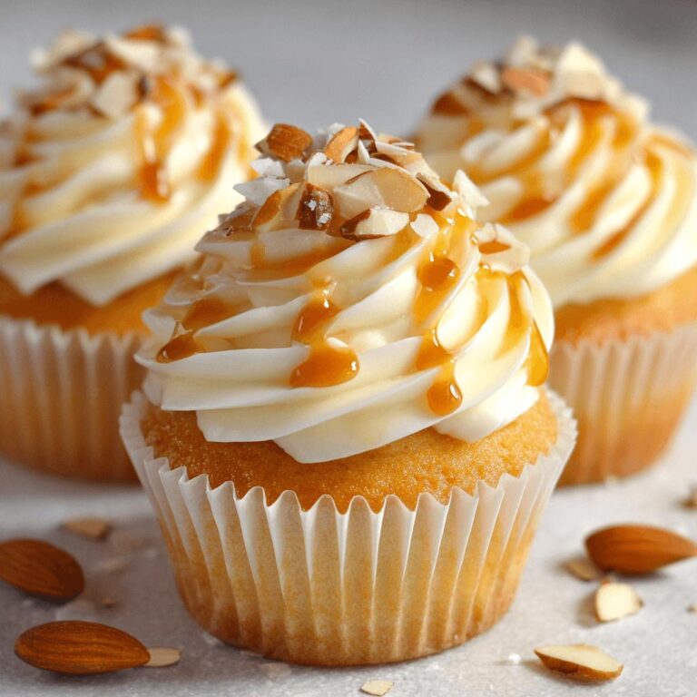 Almond Amaretto Cupcakes