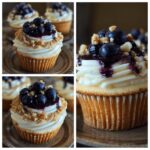 Blueberry Cheesecake Cupcakes