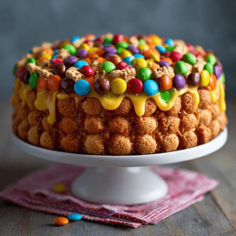 Candy Coated Cookie Cake