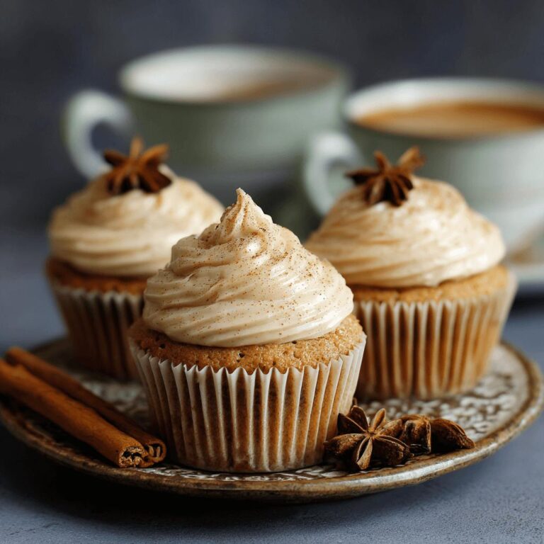 Chai Latte Cupcakes