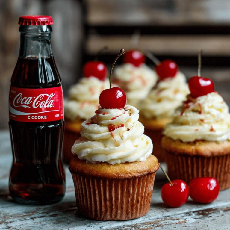 Cherry Coke Cupcakes