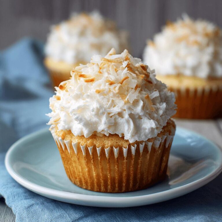 Coconut Cream Cupcakes