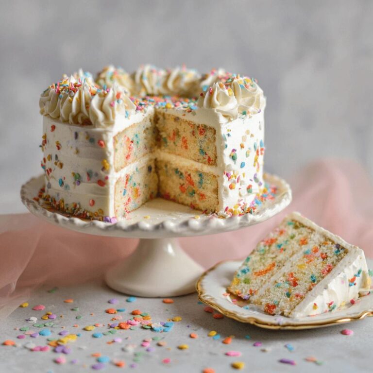 Confetti Cheese Smash Cake