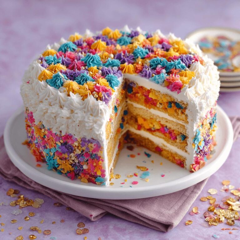 Confetti Explosion Piñata Cake