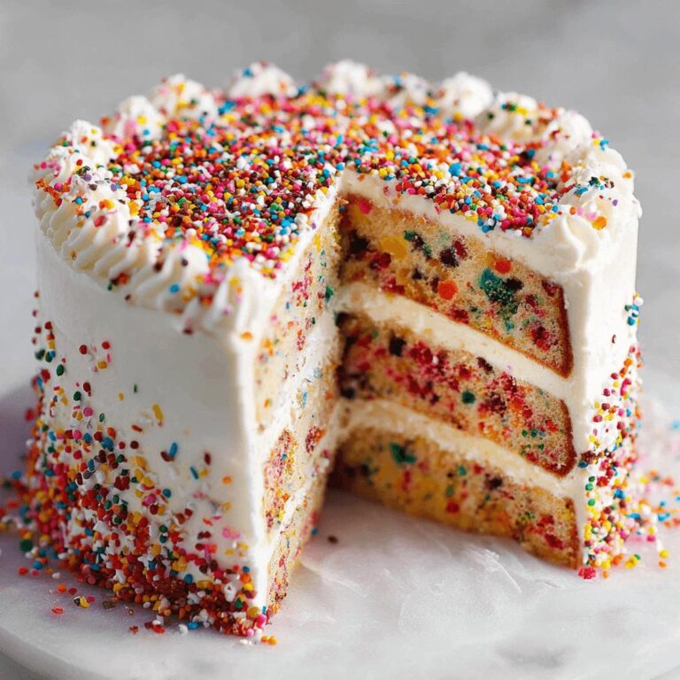 Confetti Sprinkle Celebration Cake