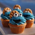 Cookie Monster Cupcakes