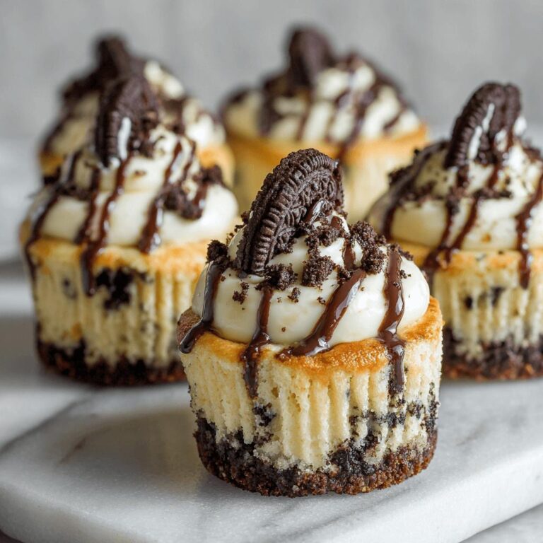 Cookies & Cream Cheesecake Cupcakes
