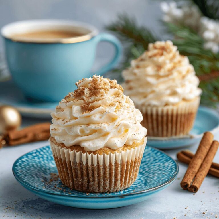 Eggnog Cupcakes